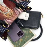 Catholight Our Lady Of America Leather Bag
