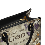 Borsa in pelle Catholight Faithful Blossom