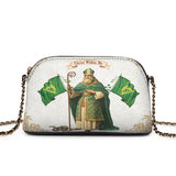 Catholight Saint Patrick's Devotion Leather Crossbody Bag