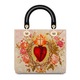 Catholight Sacred Heart of Grace Lady Leather Bag
