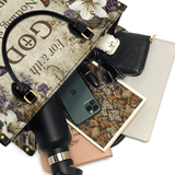 Borsa in pelle Catholight Faithful Blossom