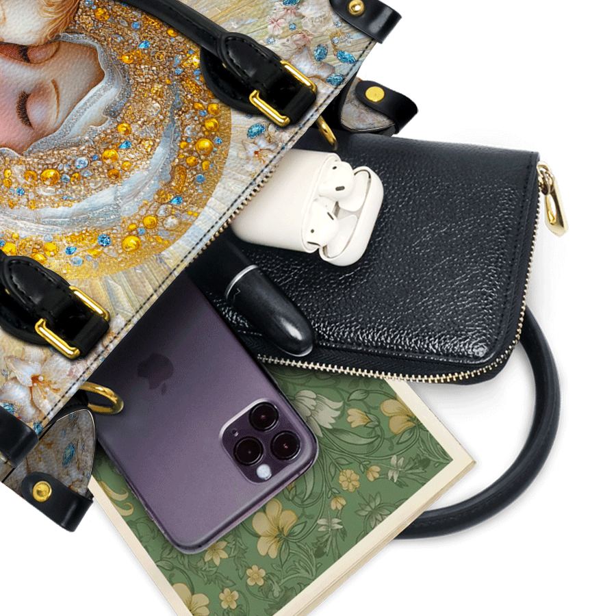 Borsa in pelle Catholight Grazia Divina e Serenità