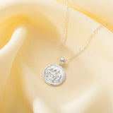Catholight Holy Family Necklace in Sterling Silver