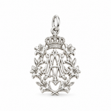 Catholight Queen of Heaven Marian Lily Charm