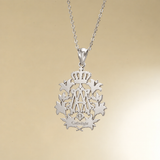 Catholight Queen of Heaven Marian Lily Charm