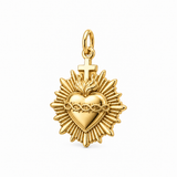 Catholight Sacred Heart Crown of Thorns Charm