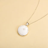 Catholight Blessed Virgin Mary Necklace in Sterling Silver