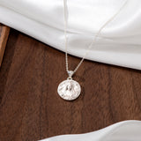 Catholight Blessed Virgin Mary Necklace in Sterling Silver