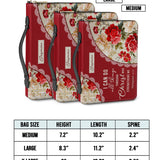 Catholight Blooming With Faith Personalized Bible Cover