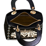 Catholight The Divine Monogram Lady Leather Bag