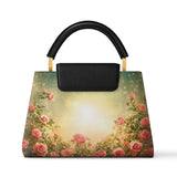 Catholight Roses of Guadalupe Leather Satchel Bag