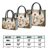 Borsa in pelle Catholight In Dio Ci Fidiamo