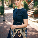Catholight St. Faustina Apostle of Divine Mercy Leather Bag