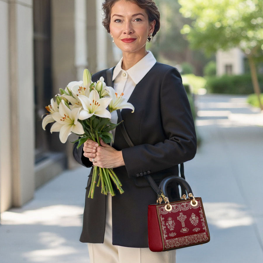 Catholight Liturgical Elegance Lady Leather Bag