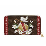 Catholight  Portafoglio in pelle della Grazia del Vescovo