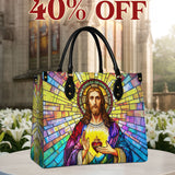 Catholight Sacred Grace Glow Leather Bag
