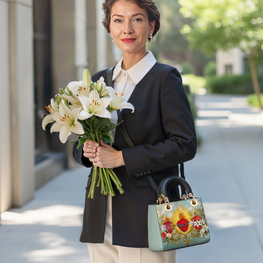 Catholight Trinity of Love Lady Leather Bag