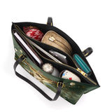 Catholight The Cross of Redemption Leather Tote Bag