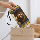 Cattolight Corona di Spine e Grazia del Girasole - Portafoglio in Pelle