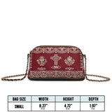 Catholight Liturgical Elegance Leather Crossbody Bag