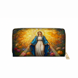 Catholight Immaculate Light - Leather Wallet Purse