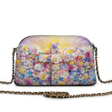 Catholight Floral Resurrection Leather Crossbody Bag