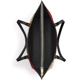 Catholight  Blooming With Faith Leather Tote Bag