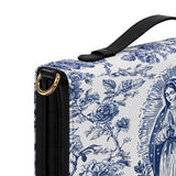 Catholight Sacred Serenity Virgin Mary Leather Bible Cover