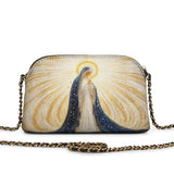 Catholight Our Lady’s Eternal Glow Leather Crossbody Bag