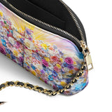 Catholight Floral Resurrection Leather Crossbody Bag
