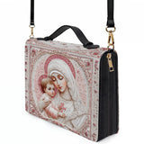 Catholight Sacred Serenity: The Madonna’s Tender Embrace Bible Cover