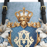 Catholight Sacred Devotion Leather Tote Bag