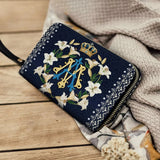 Portafoglio in pelle Crown Of Grace Catholight