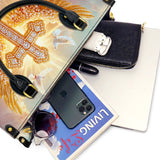 Borsa in pelle Catholight Colomba della Pace