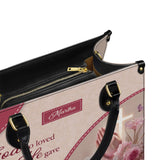 Catholight For God So Loved the World Personalized Leather Bag