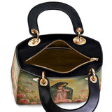 Catholight Roses of Guadalupe Lady Leather Bag