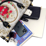 Catholight  Immaculate Heart of Mary Elegance Leather Bag