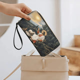 Catholight  The Divine Shepherd's Grace Leather Wallet Purse