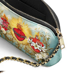 Catholight Trinity of Love Leather Crossbody Bag