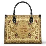 Borsa in pelle Catholight Salmo di Pace