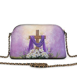 Catholight Faithful Bloom Leather Crossbody Bag