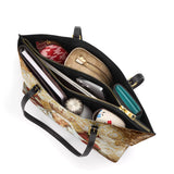 Catholight Lady of Fatima Elegance Leather Tote Bag