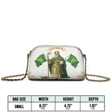 Catholight Saint Patrick's Devotion Leather Crossbody Bag
