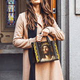 Borsa in pelle Catholight Corona di Spine e Girasole Grace