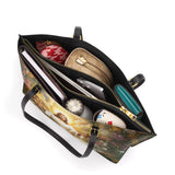 Catholight Resurrection Bloom Leather Tote Bag