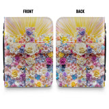 Catholight Floral Resurrection Bible Cover