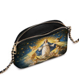 Catholight The Queen of Heaven Leather Crossbody Bag