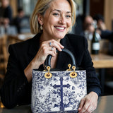 Catholight The Cross Amidst Blooming Faith Lady Leather Bag