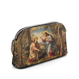 Catholight Christ and Mary Magdalene Leather Crossbody Bag