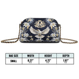 Catholight The Holy Spirit and Lily Devotional Leather Crossbody Bag